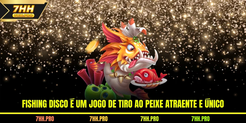 Fishing Disco é um jogo de tiro ao peixe atraente e único